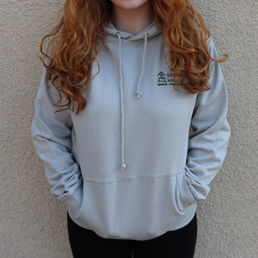 Small Springhill Hospice Hoodie Grey