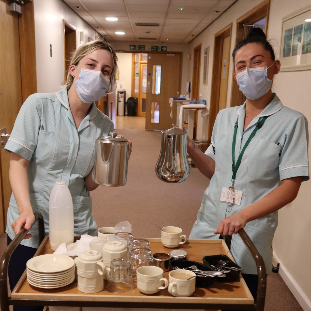 Delicious home cooked food for a patient